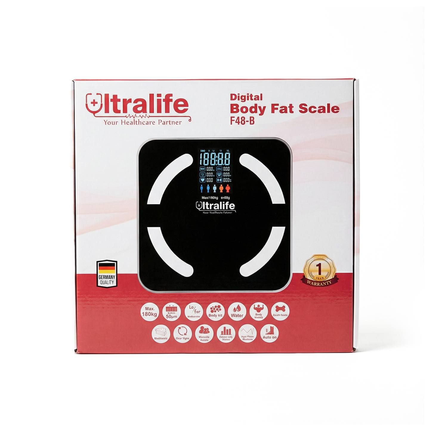 ألترالايـــف ميزان تحليلى لهون الجسم - بلوتوث