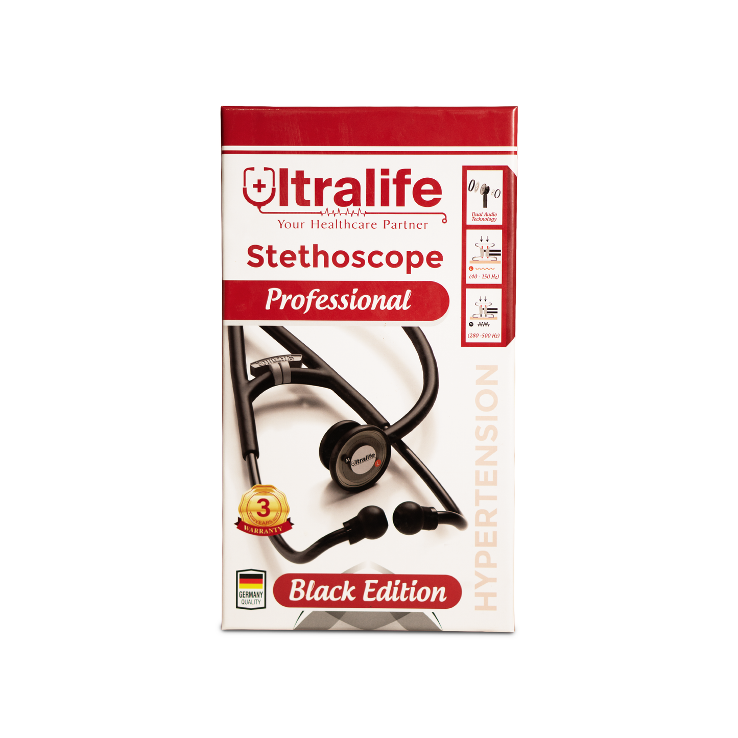 سماعة طبيب ألترالايف Black &Brown Edition