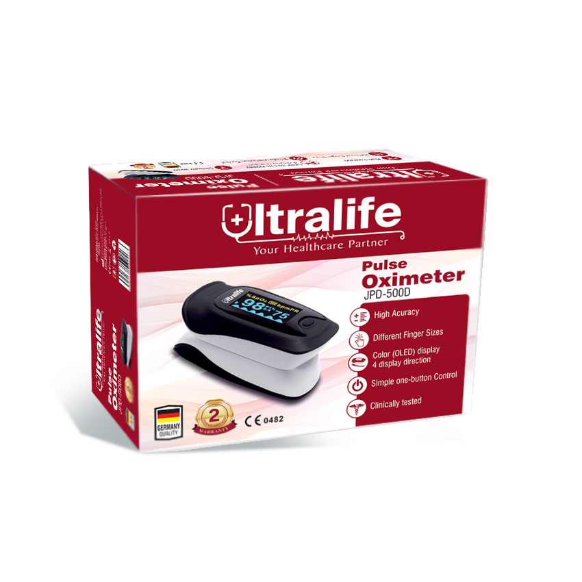 "Ultralife Pulse Oximeter  JPD-500D"