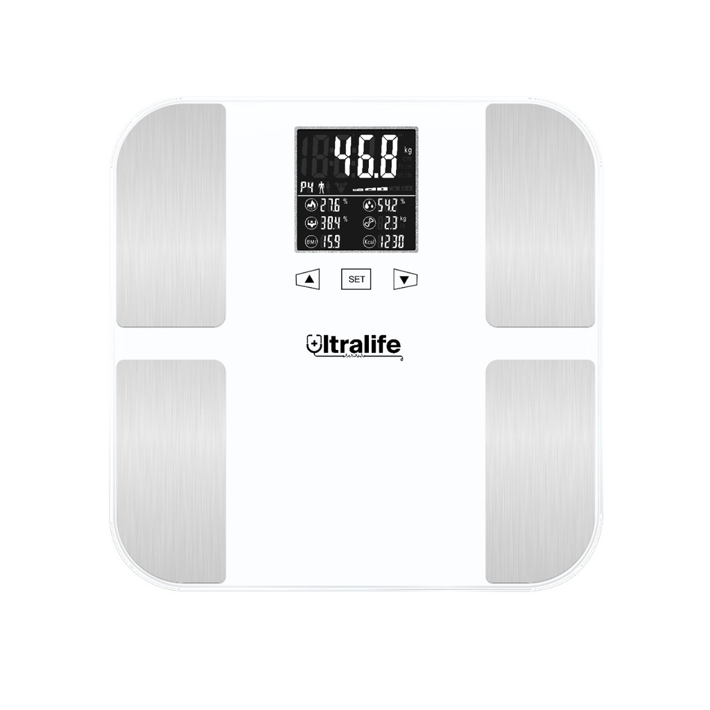 Ultralife Smart Body Fat Analyzer F48-B/White