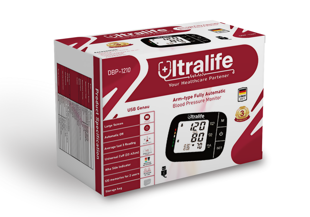 Ultralife Blood Pressure Monitor - USB Geneu DBP-1210