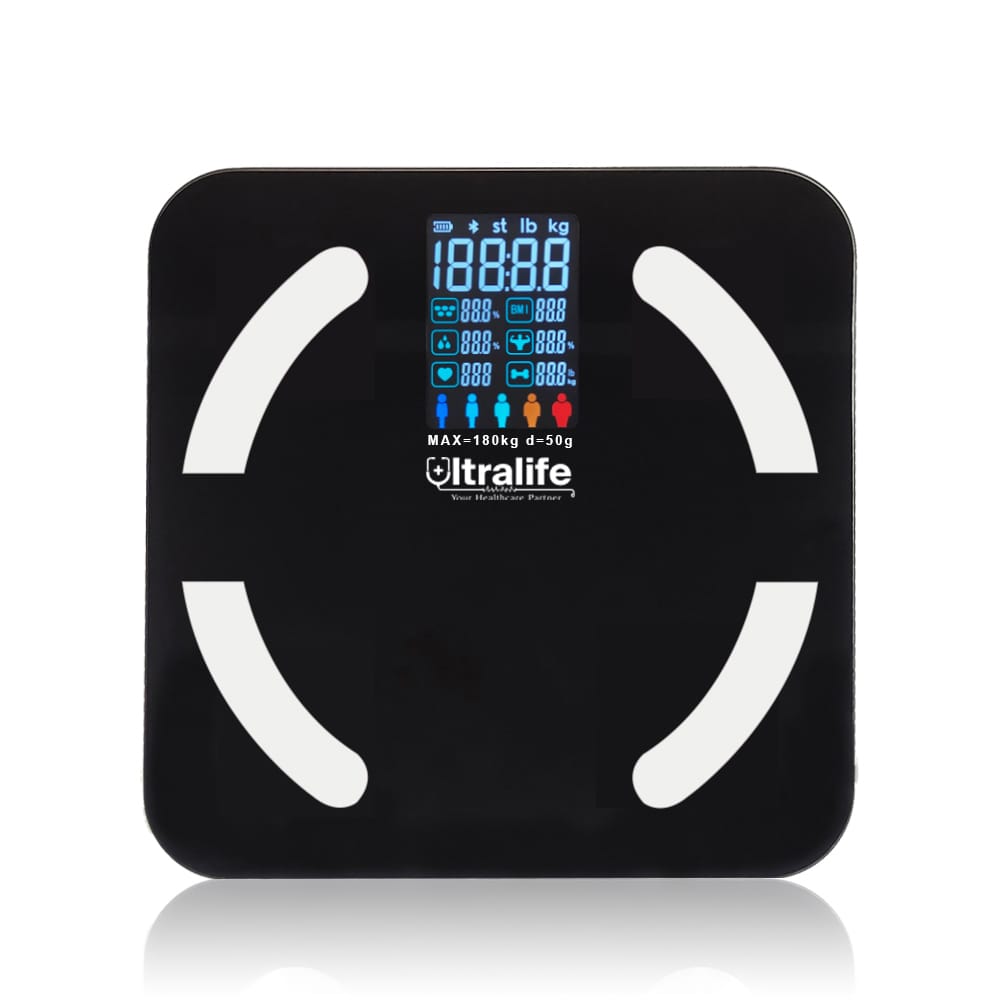 Ultralife Smart Body Fat Scale F48-B/Black