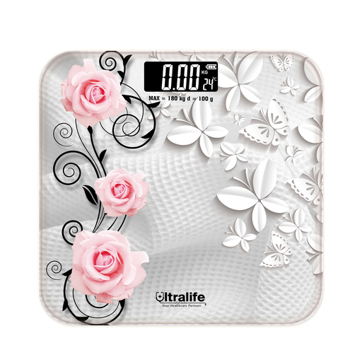 Ultralife Electronic Scale  180 kg /Flower
