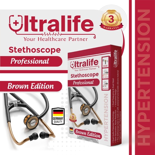Ultralife Brown Edition Stethoscope